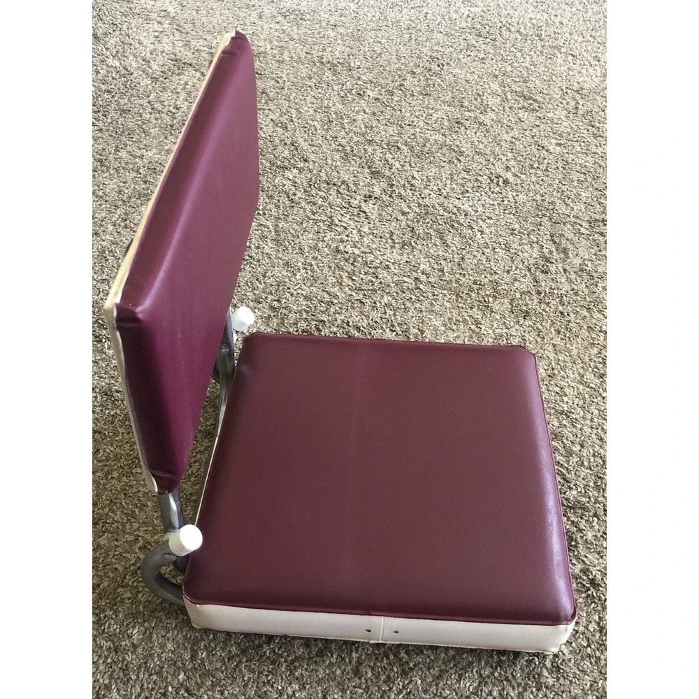 Vintage Alabama Crimson Tide Football Hardback Stadium Bleacher Cushion Seat